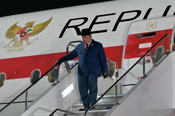 Prabowo tiba di jepang